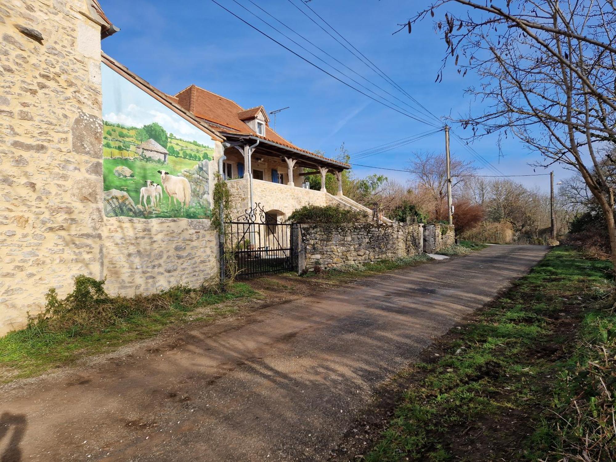 Maison Quercynoise En Pierre Concots Exterior photo