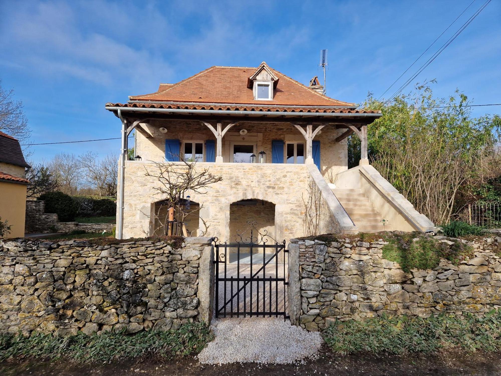 Maison Quercynoise En Pierre Concots Exterior photo